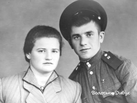 Євдокія Яківна Шутяк з чоловіком Петром Семеновичем